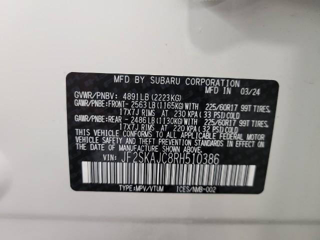 2024 Subaru Forester Vehicle Photo in Green Bay, WI 54304