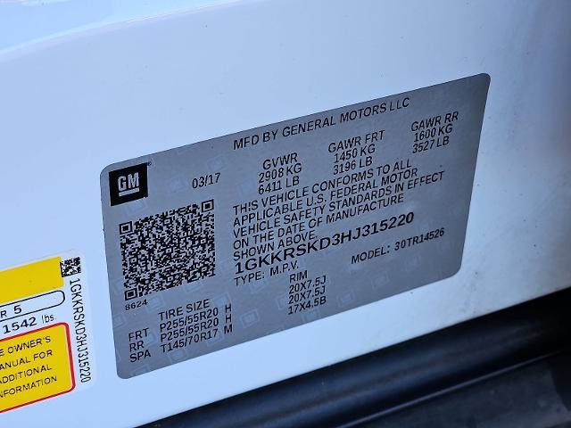 2017 GMC Acadia Limited Vehicle Photo in TREVOSE, PA 19053-4984