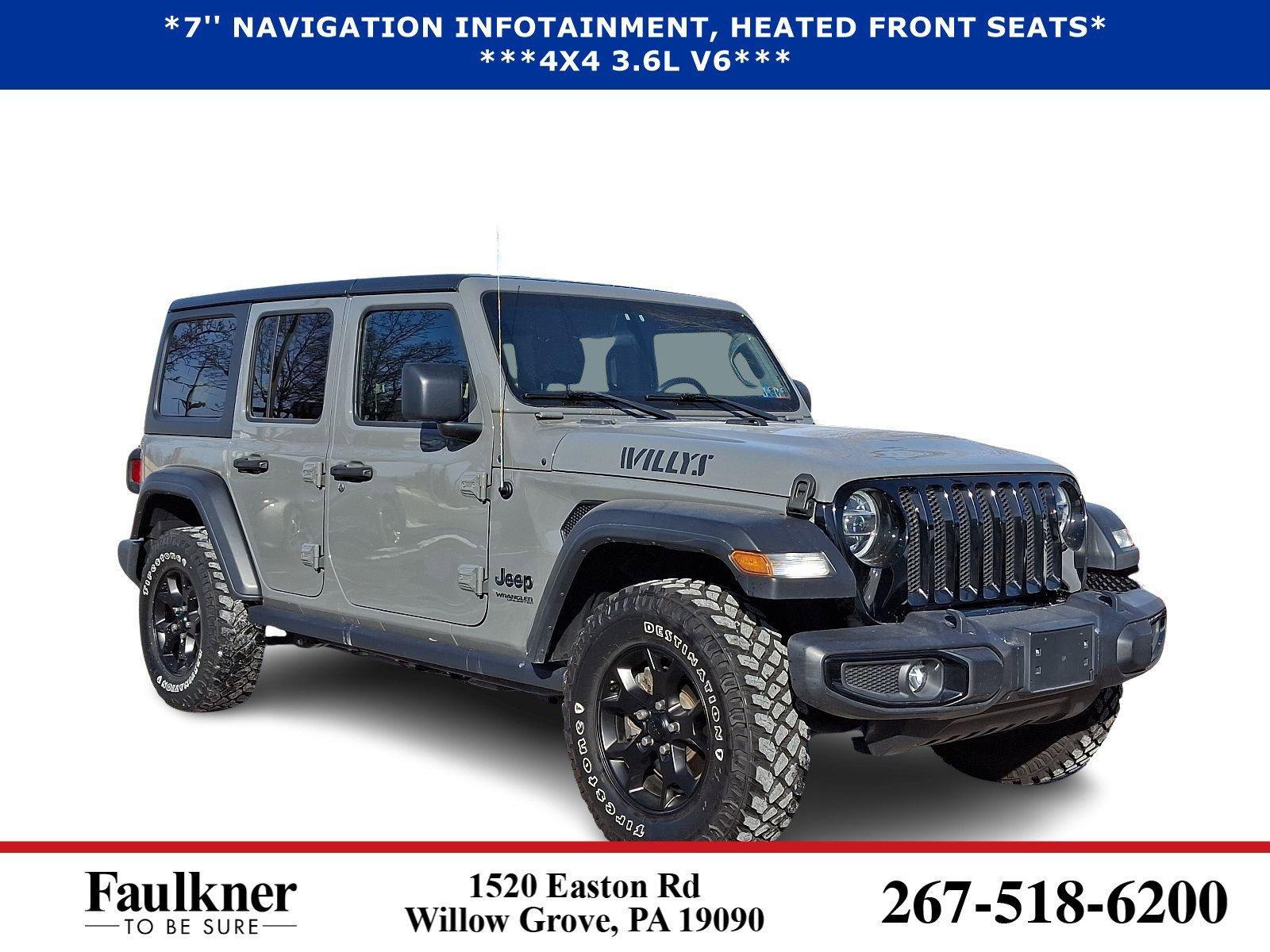 2021 Jeep Wrangler Vehicle Photo in Willow Grove, PA 19090