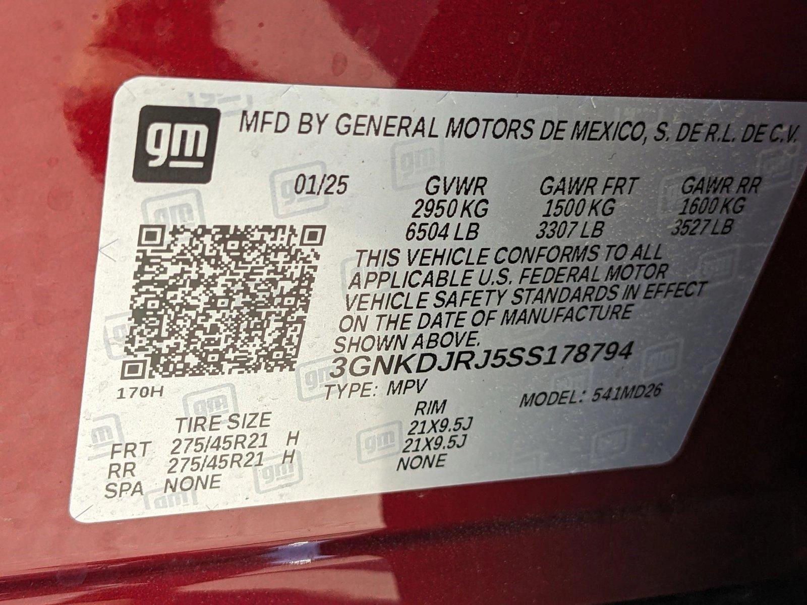 2025 Chevrolet Blazer EV Vehicle Photo in MIAMI, FL 33172-3015