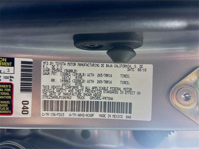2018 Toyota Tacoma Vehicle Photo in PUYALLUP, WA 98371-4149