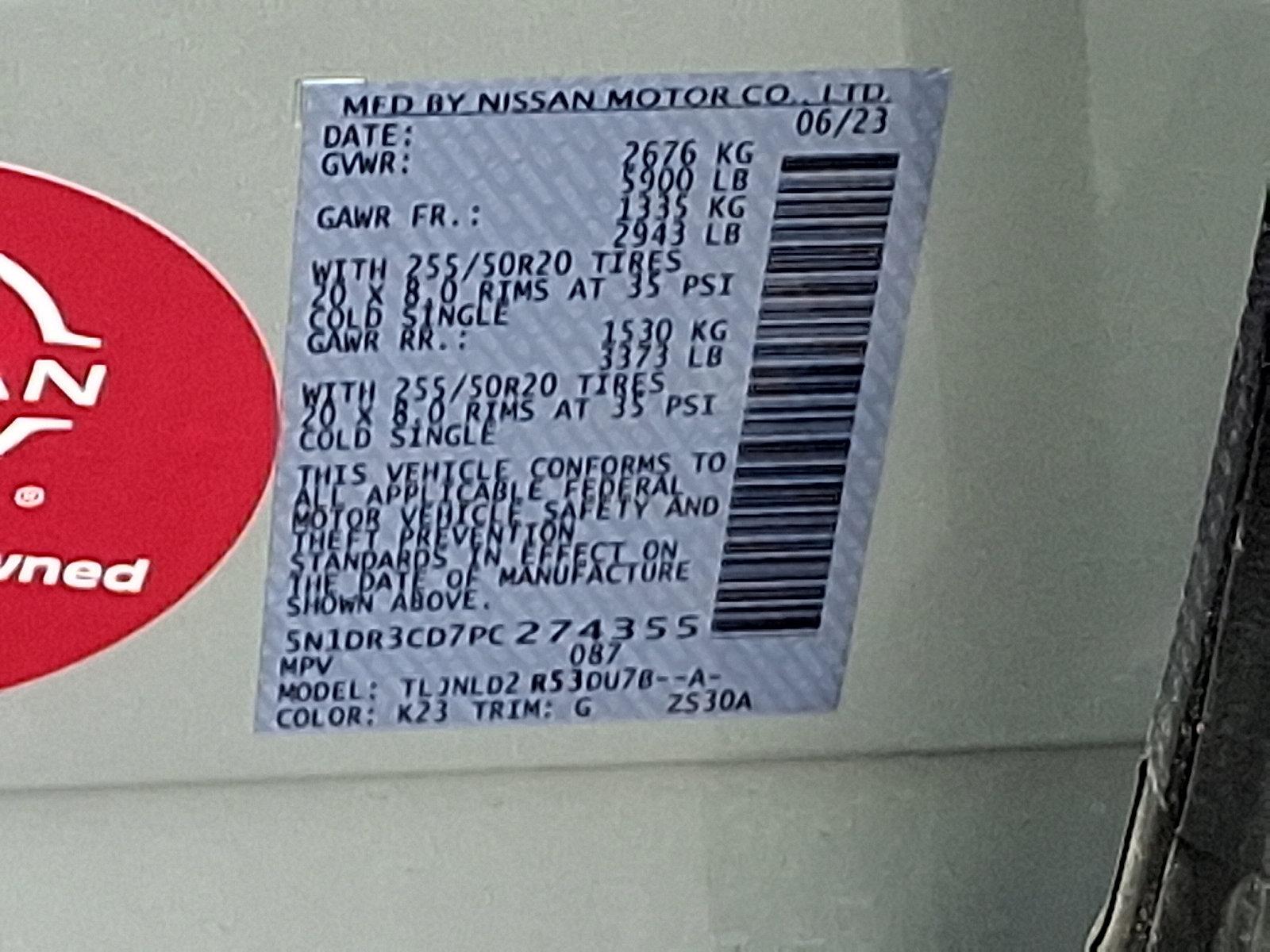 2023 Nissan Pathfinder Vehicle Photo in Harrisburg, PA 17111-1033