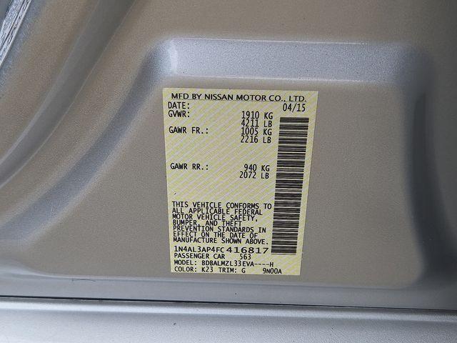 2015 Nissan Altima Vehicle Photo in WATERTOWN, CT 06795-3318