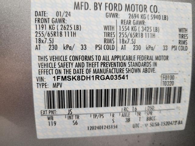 2024 Ford Explorer Vehicle Photo in Neenah, WI 54956