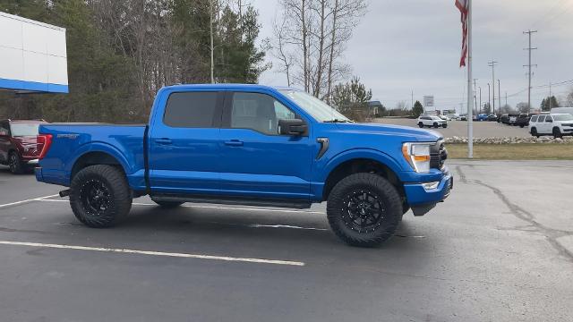 Used 2021 Ford F-150 XLT with VIN 1FTEW1EP5MFA96940 for sale in Ludington, MI