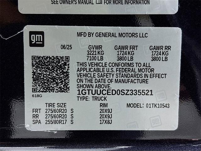 2025 GMC Sierra 1500 Vehicle Photo in PUYALLUP, WA 98371-4149