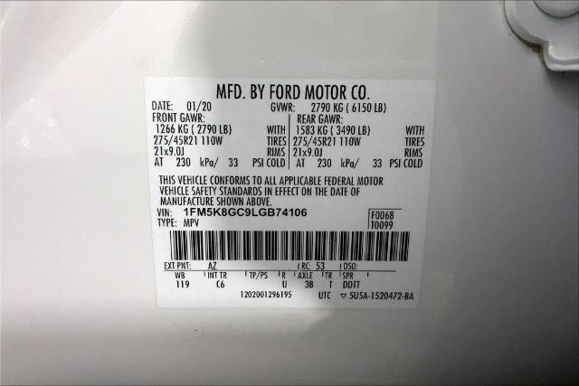 2020 Ford Explorer Vehicle Photo in Kansas City, MO 64114