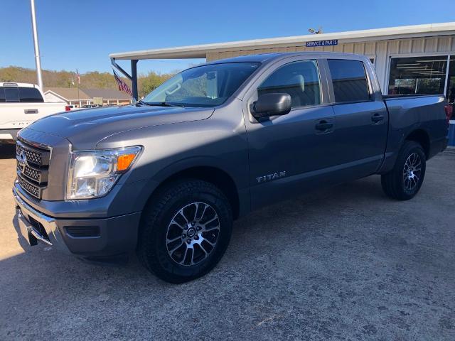 Used 2022 Nissan Titan SV with VIN 1N6AA1EC0NN106952 for sale in Tishomingo, OK