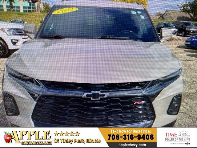 Used 2021 Chevrolet Blazer RS with VIN 3GNKBERS4MS576815 for sale in Tinley Park, IL