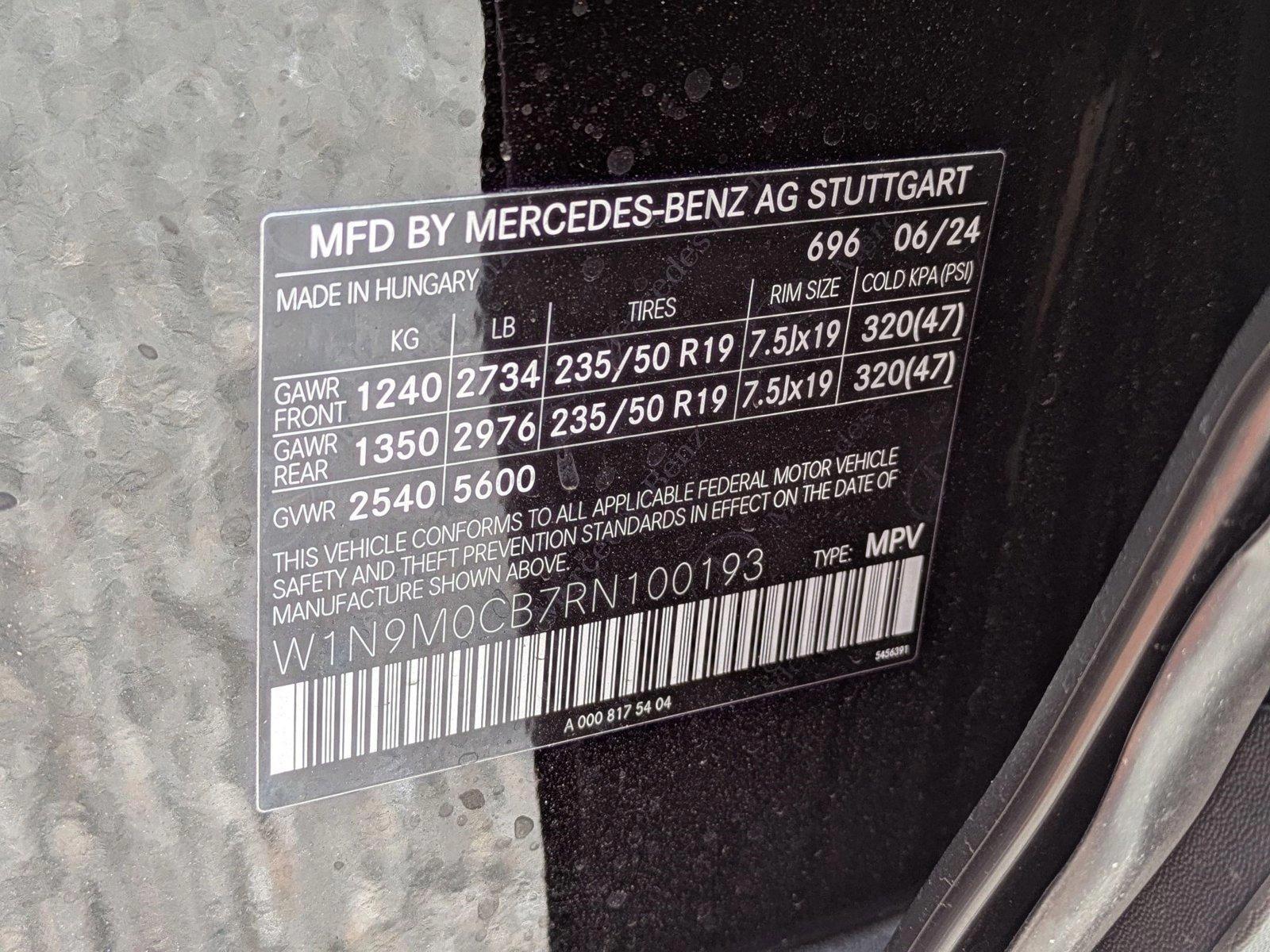 2024 Mercedes-Benz EQB Vehicle Photo in Sarasota, FL 34231