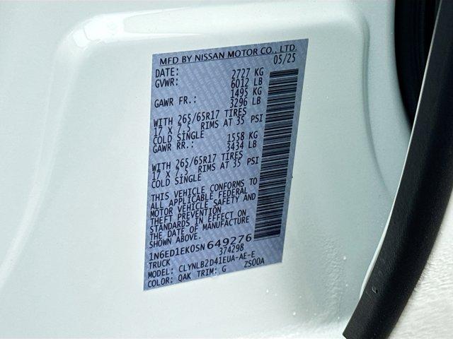 2025 Nissan Frontier Vehicle Photo in Flemington, NJ 08822
