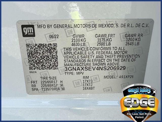 2022 Chevrolet Equinox Vehicle Photo in Roslyn, NY 11576