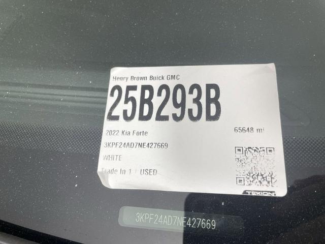 2022 Kia Forte Vehicle Photo in GILBERT, AZ 85297-0402