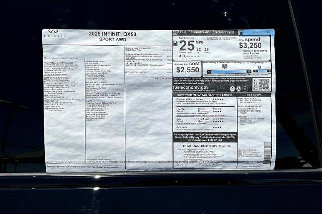 2025 INFINITI QX50 Vehicle Photo in San Antonio, TX 78230