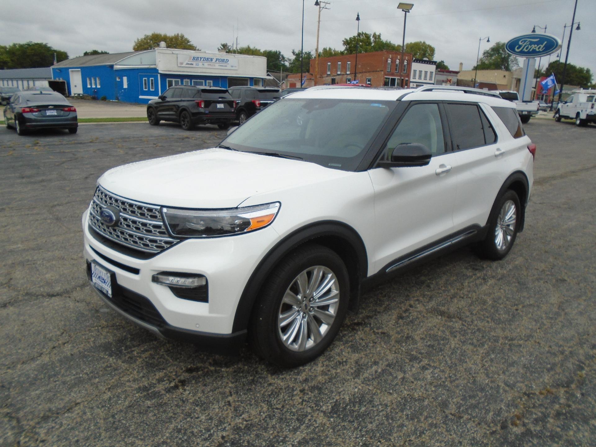 Used 2021 Ford Explorer Limited with VIN 1FMSK8FH9MGB49949 for sale in Durand, IL