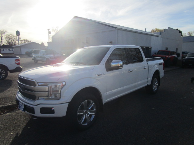 Used 2020 Ford F-150 Platinum with VIN 1FTEW1E46LFA49811 for sale in Wishek, ND