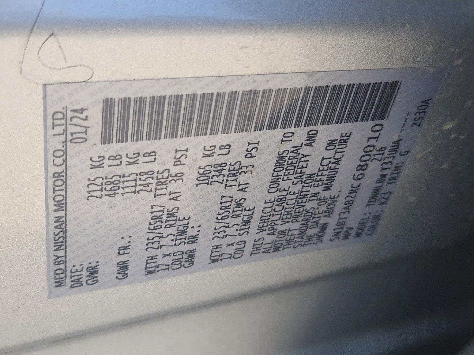 2024 Nissan Rogue Vehicle Photo in Albuquerque, NM 87110