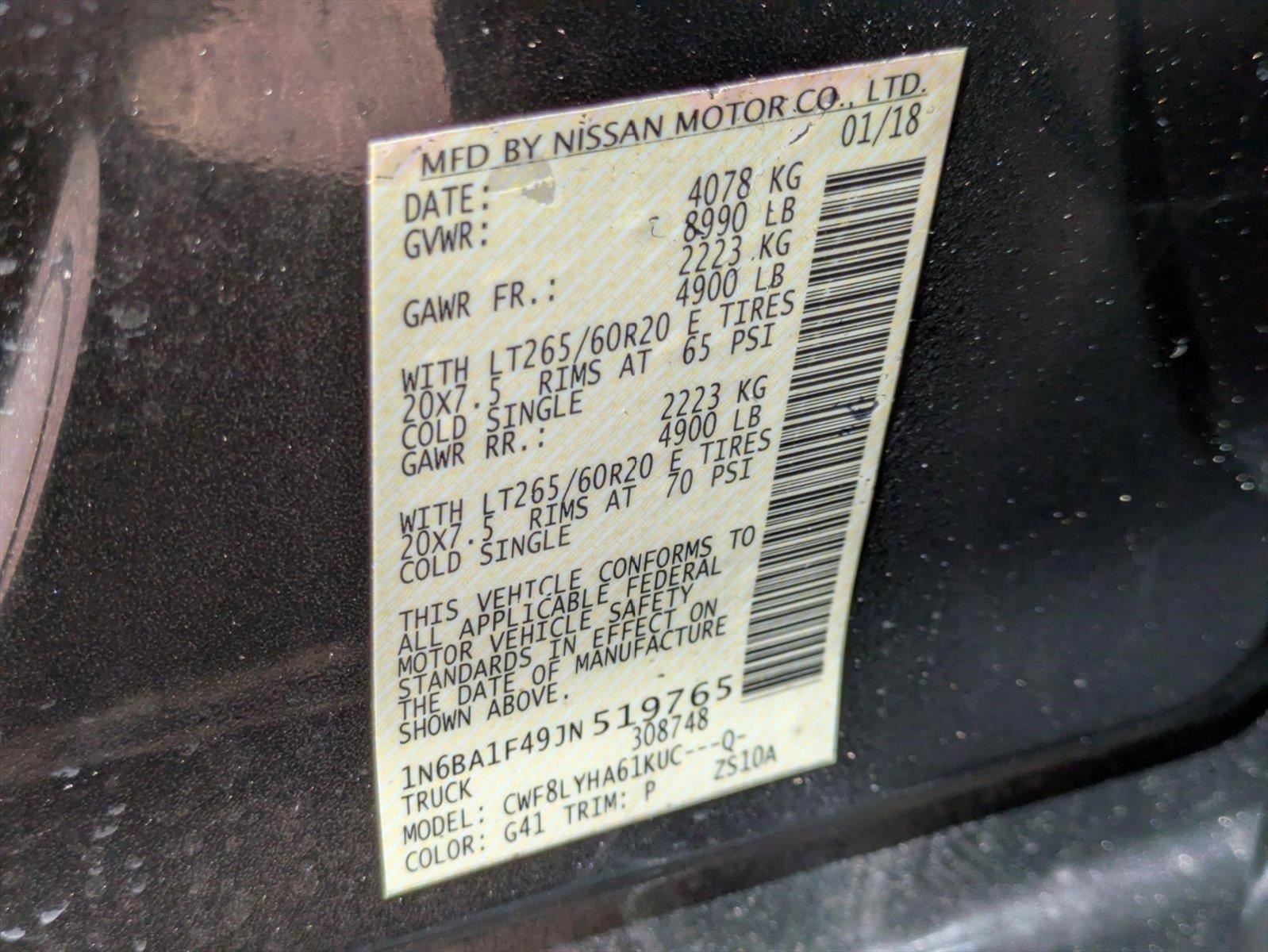 2018 Nissan Titan XD Vehicle Photo in GOLDEN, CO 80401-3850