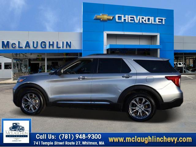 Used 2021 Ford Explorer XLT with VIN 1FMSK8DHXMGB09589 for sale in Whitman, MA