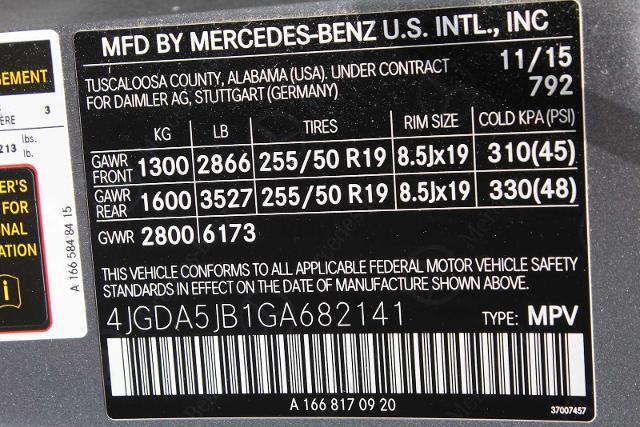 2016 Mercedes-Benz GLE Vehicle Photo in HOUSTON, TX 77090