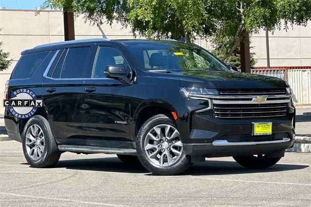 Used 2023 Chevrolet Tahoe LT with VIN 1GNSCNKD6PR430593 for sale in Vacaville, CA