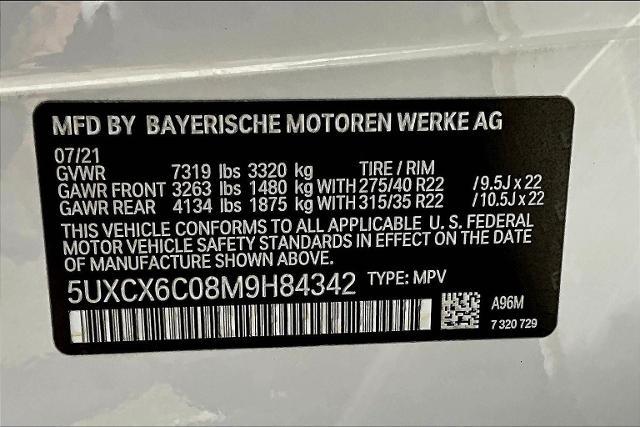 2021 BMW X7 M50i Vehicle Photo in San Antonio, TX 78230