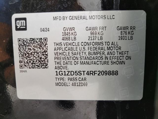 2024 Chevrolet Malibu Vehicle Photo in NEENAH, WI 54956-2243