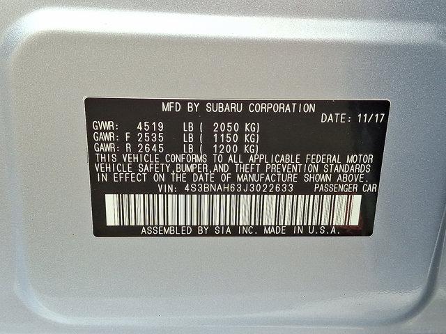 2018 Subaru Legacy Vehicle Photo in Philadelphia, PA 19116