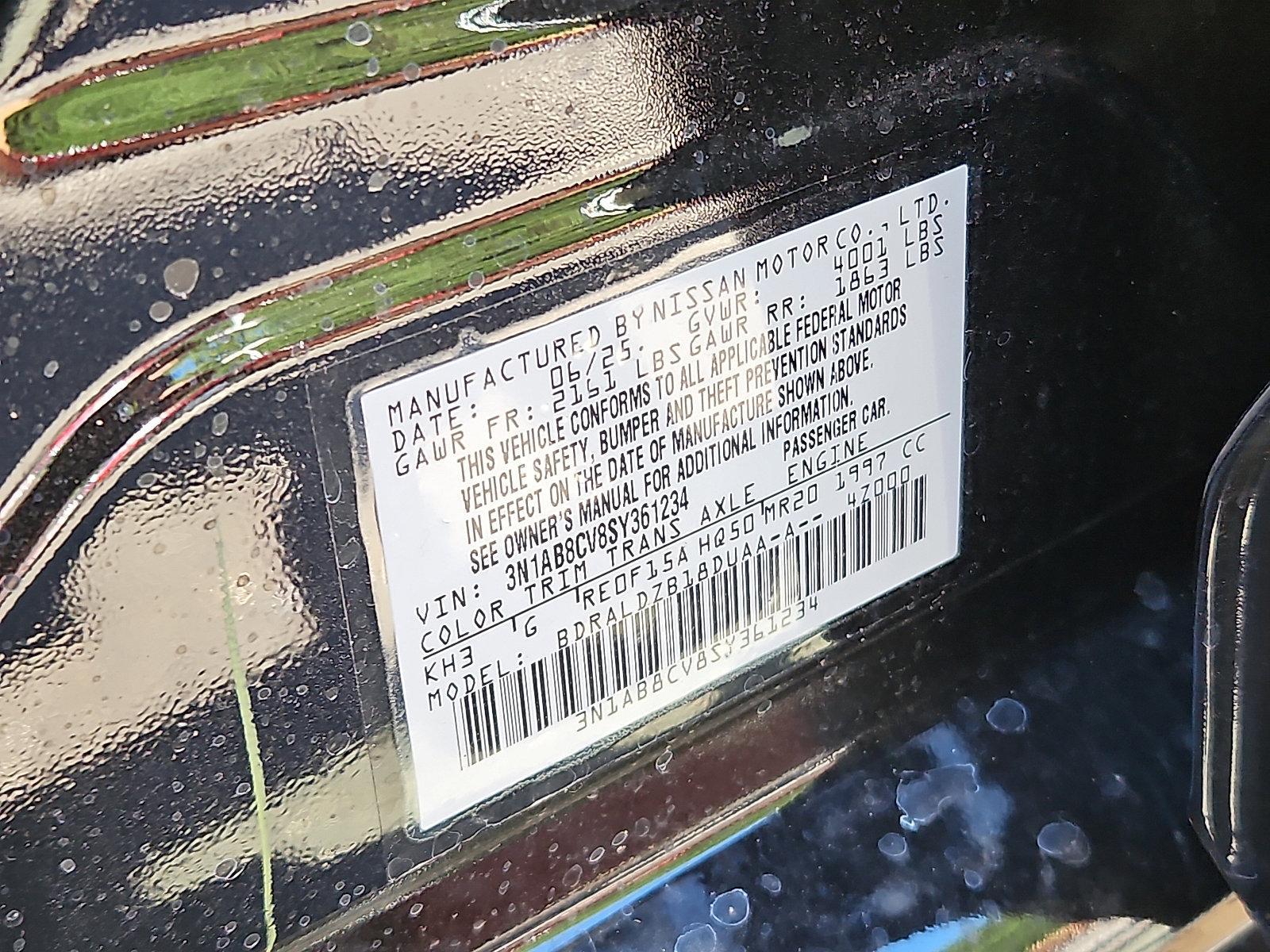 2025 Nissan Sentra Vehicle Photo in Jenkintown, PA 19046