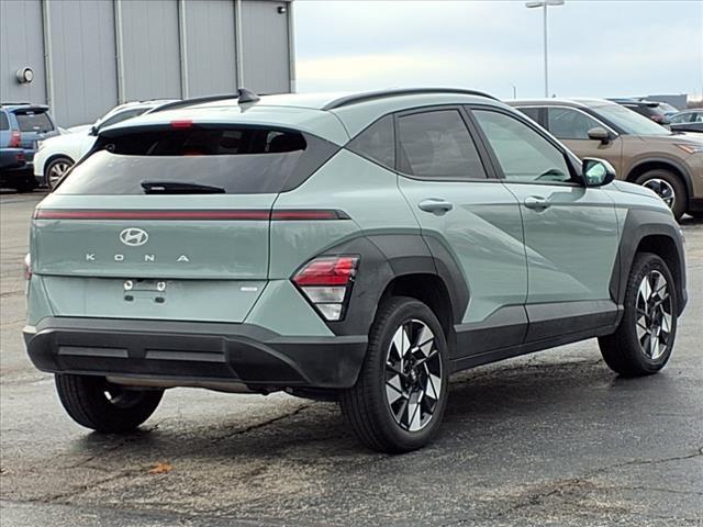 Used 2024 Hyundai Kona SEL with VIN KM8HBCAB9RU078728 for sale in Springfield, IL