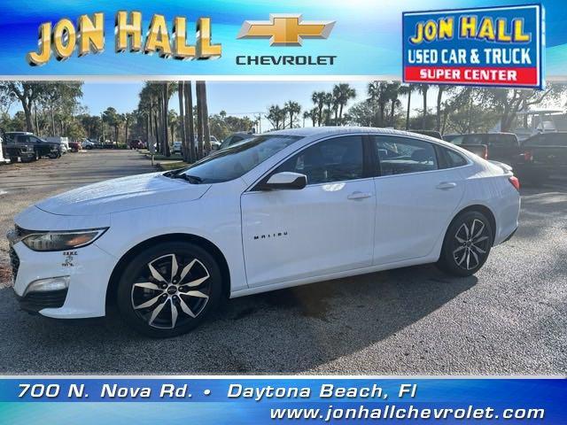 Used 2022 Chevrolet Malibu RS with VIN 1G1ZG5ST3NF117804 for sale in Daytona Beach, FL