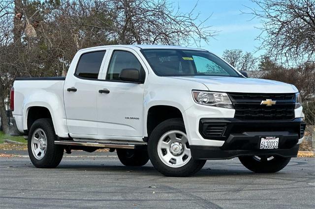 Used 2022 Chevrolet Colorado Work Truck with VIN 1GCGSBEN2N1316459 for sale in Vacaville, CA