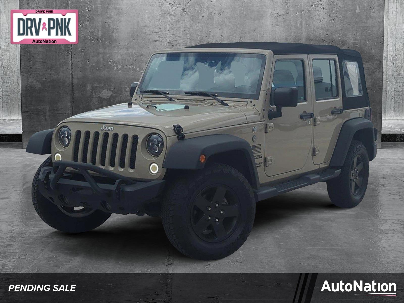 2017 Jeep Wrangler Unlimited Vehicle Photo in PEMBROKE PINES, FL 33024-6534