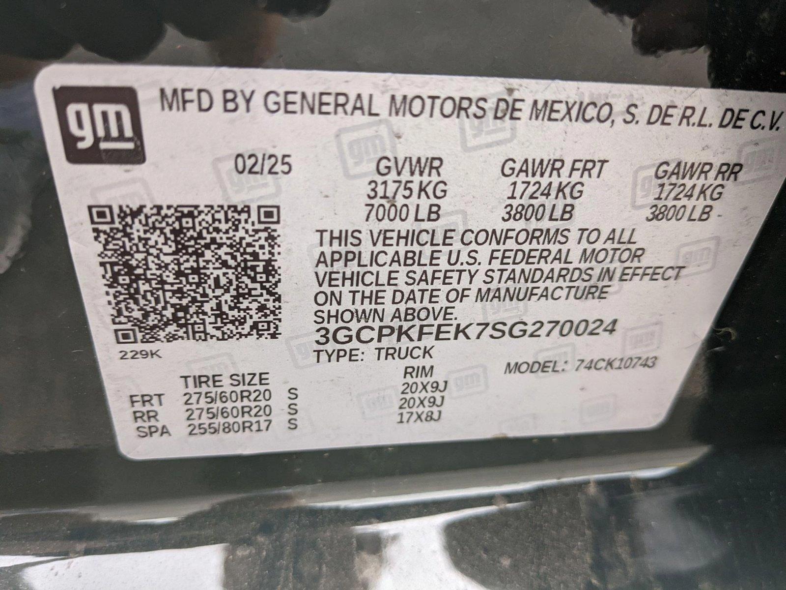 2025 Chevrolet Silverado 1500 Vehicle Photo in ORLANDO, FL 32808-7998