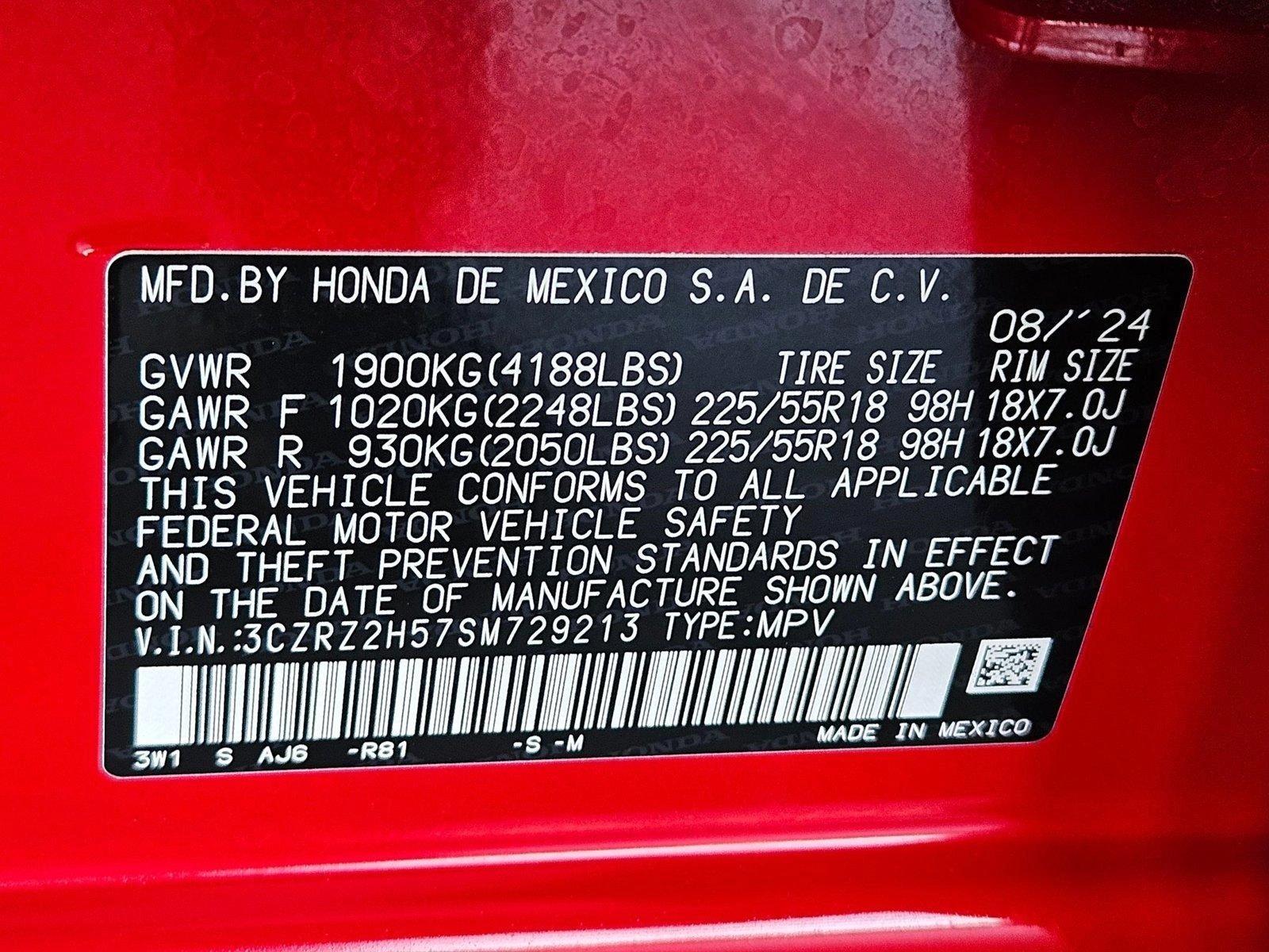 2025 Honda HR-V Vehicle Photo in Henderson, NV 89014