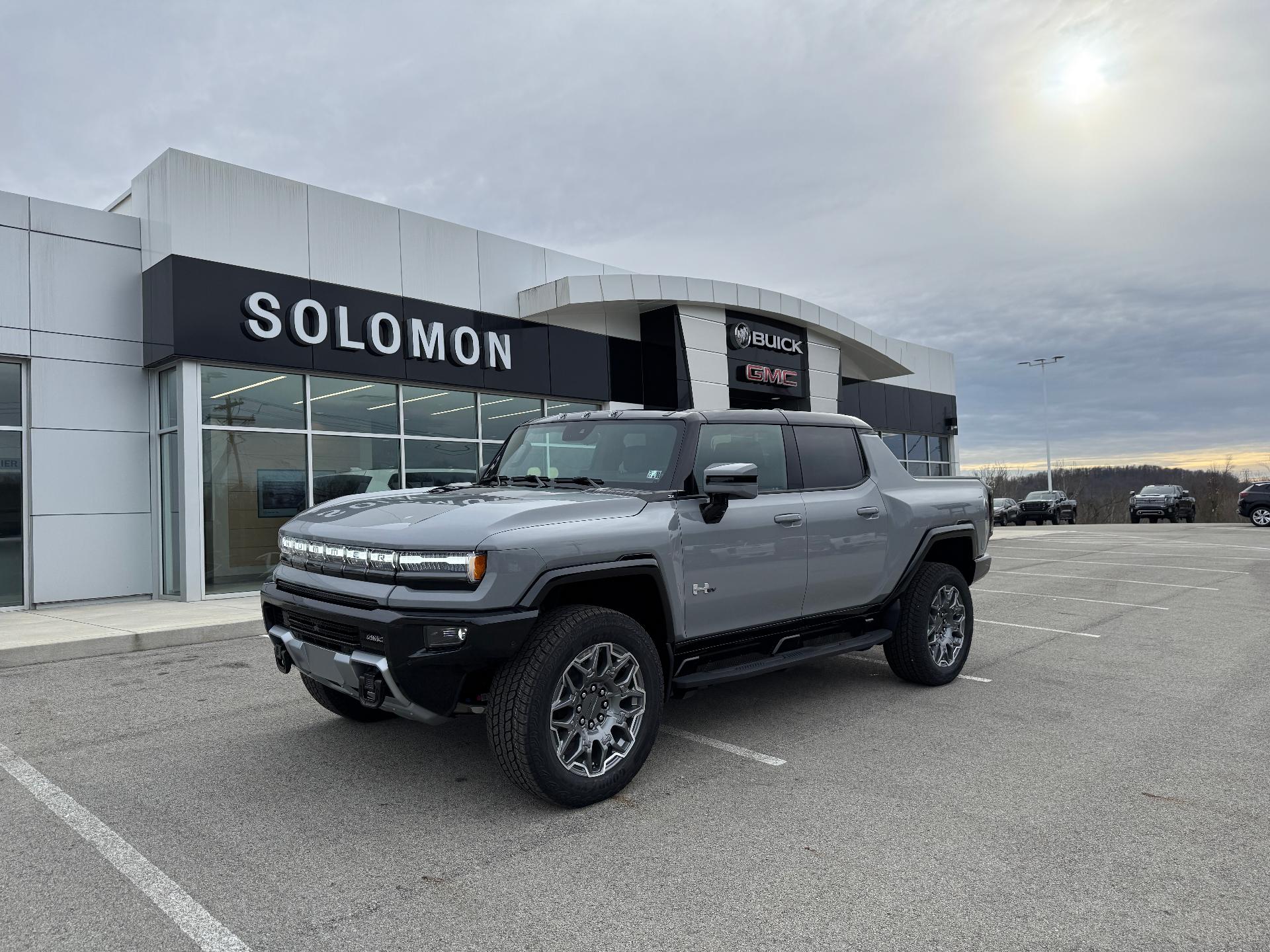 New GMC HUMMER EV Pickup Vehicles for Sale in MC CLELLANDTOWN PA SOLOMON CHEVROLET BUICK GMC