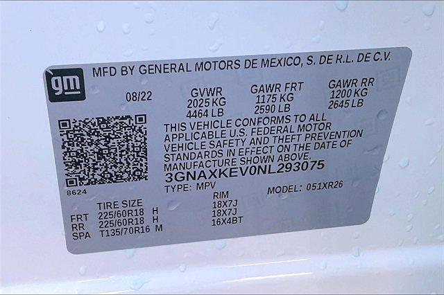 2022 Chevrolet Equinox Vehicle Photo in INDEPENDENCE, MO 64055-1314
