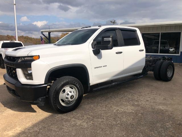 Used 2020 Chevrolet Silverado 3500HD Work Truck with VIN 1GB4YSEY8LF240682 for sale in Tishomingo, OK