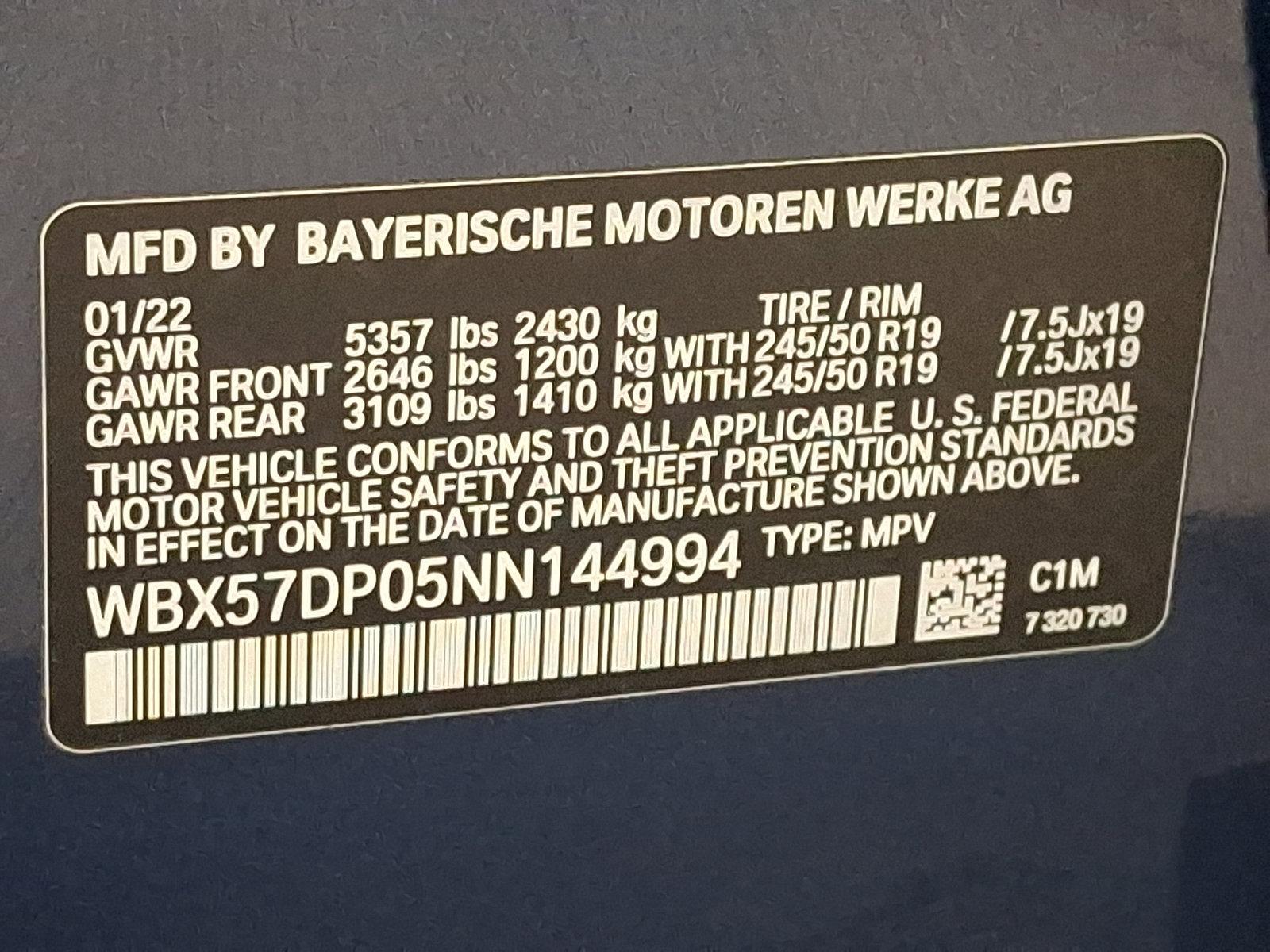 2022 BMW X3 xDrive30i Vehicle Photo in Lancaster, PA 17601