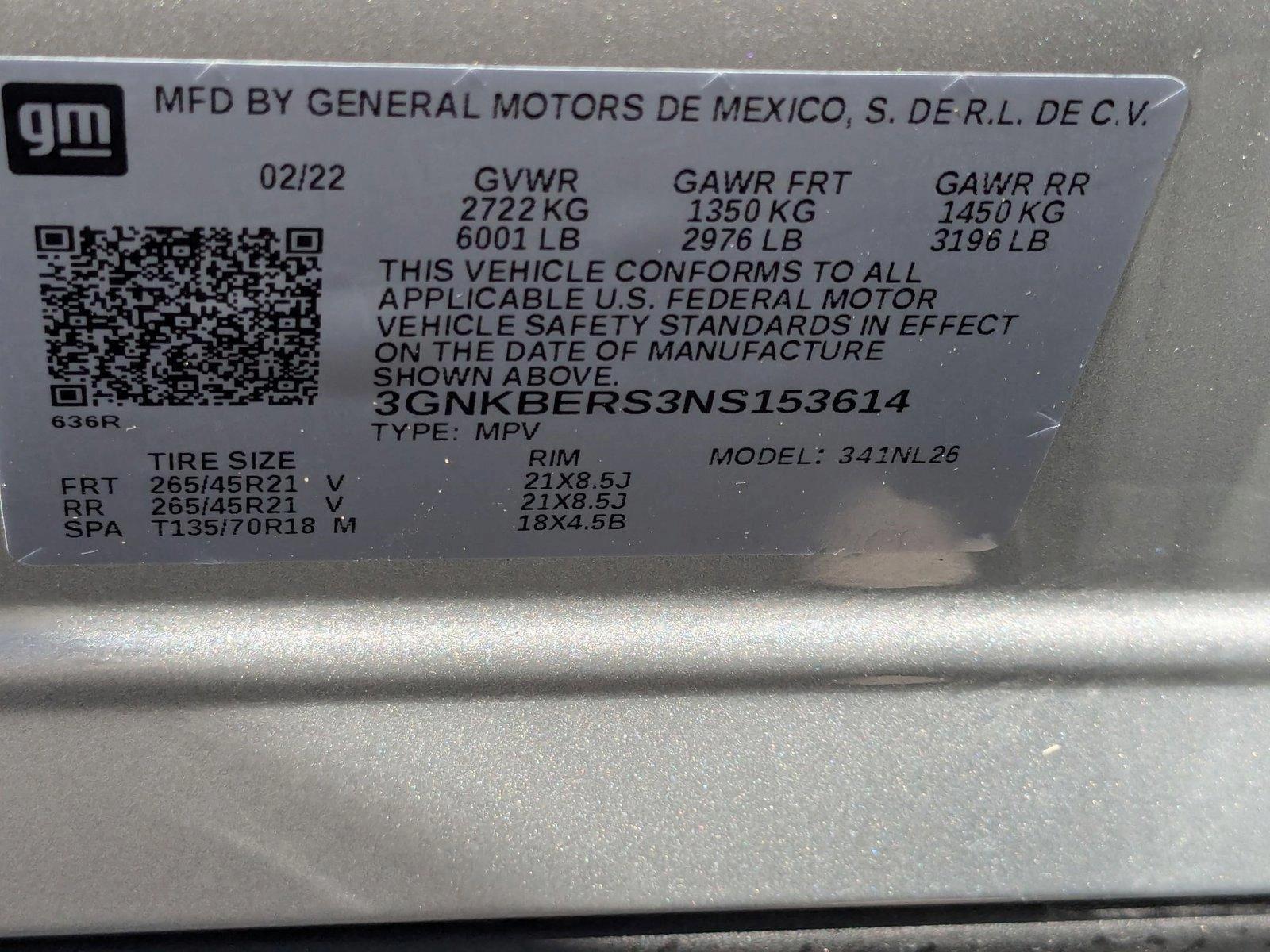 2022 Chevrolet Blazer Vehicle Photo in MIAMI, FL 33134-2699