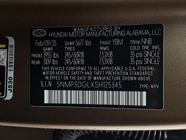 2025 Hyundai SANTA FE Vehicle Photo in Appleton, WI 54913