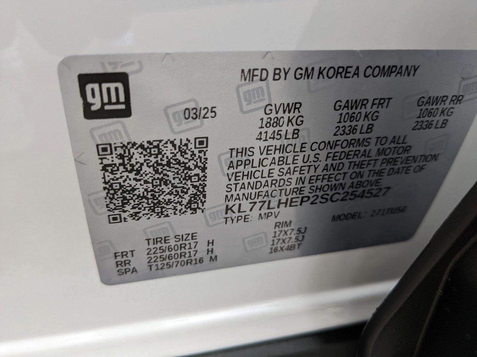 2025 Chevrolet Trax Vehicle Photo in ORLANDO, FL 32808-7998