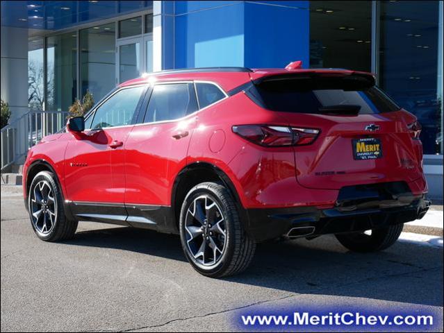 2022 Chevrolet Blazer Vehicle Photo in MAPLEWOOD, MN 55119-4794