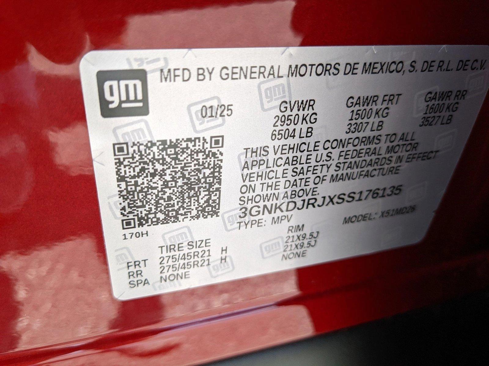 2025 Chevrolet Blazer EV Vehicle Photo in ORLANDO, FL 32808-7998