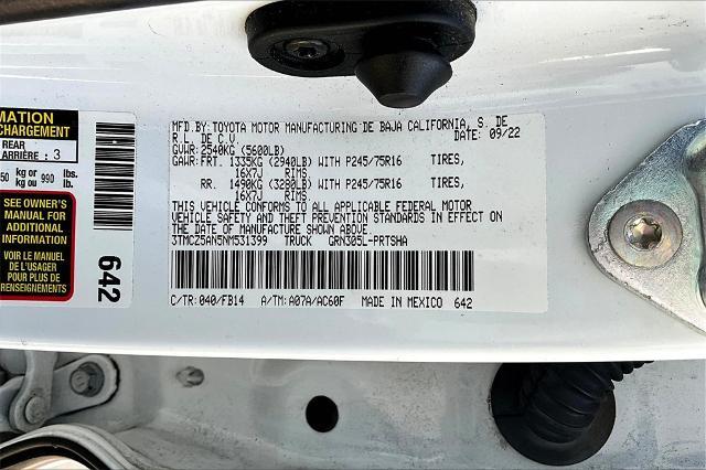 2022 Toyota Tacoma 4WD Vehicle Photo in Grapevine, TX 76051