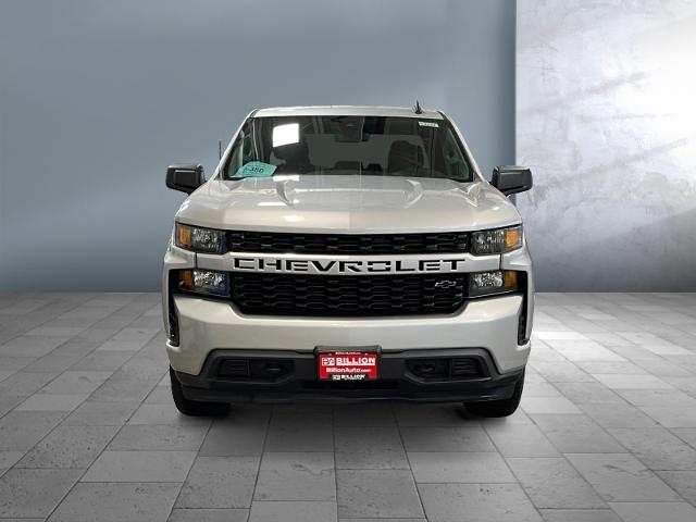 Used 2021 Chevrolet Silverado 1500 Custom with VIN 3GCPYBEK5MG439760 for sale in Iowa City, IA