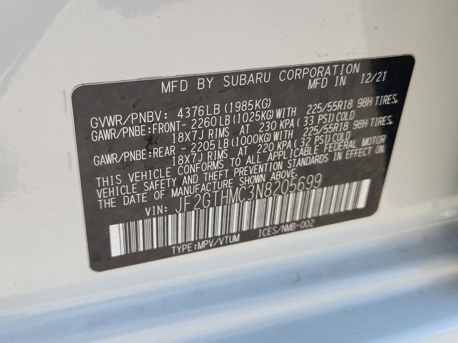2022 Subaru Crosstrek Vehicle Photo in Albuquerque, NM 87110