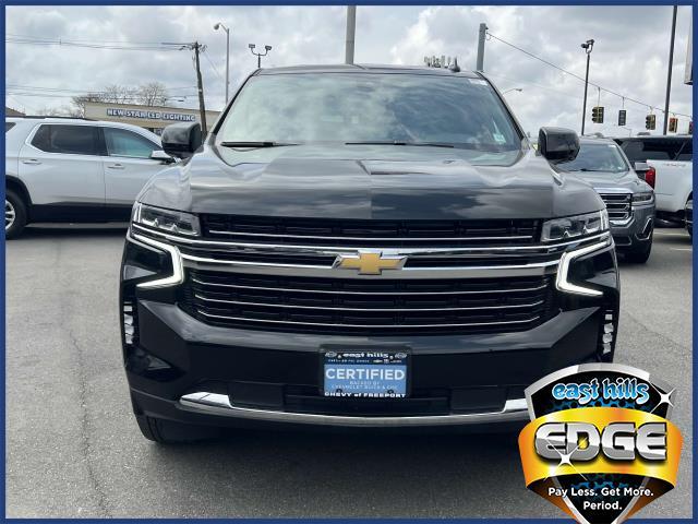 Certified 2021 Chevrolet Tahoe LT with VIN 1GNSKNKDXMR452739 for sale in Freeport, NY