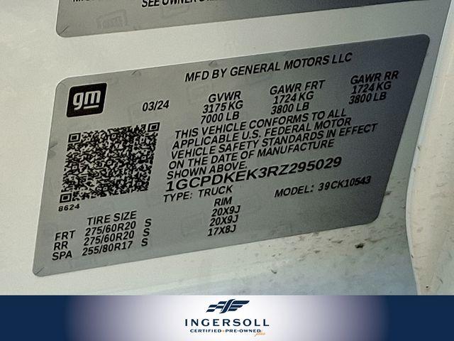 2024 Chevrolet Silverado 1500 Vehicle Photo in WATERTOWN, CT 06795-3318