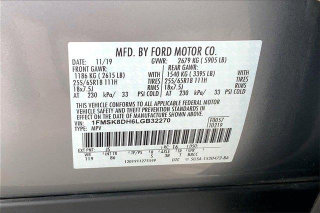 2020 Ford Explorer Vehicle Photo in KANSAS CITY, MO 64114-4502